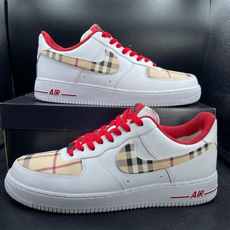 burberry nike air force 1|nike air force one burberry.